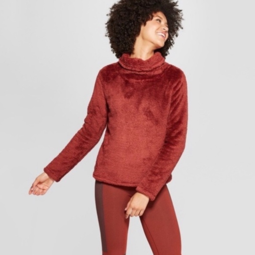 Joy Lab Fuzzy Sherpa Pullover